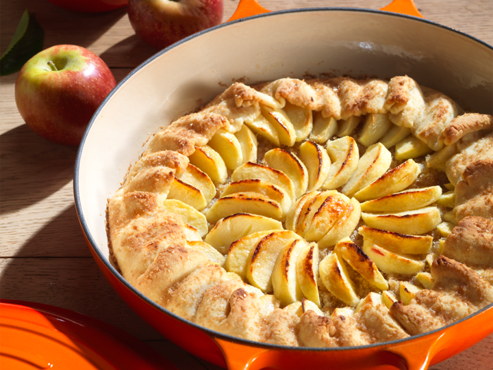 Apple Gallete with Ginger & Honey